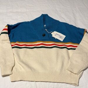 NWT THE GREAT. The Henley Pullover Size 0